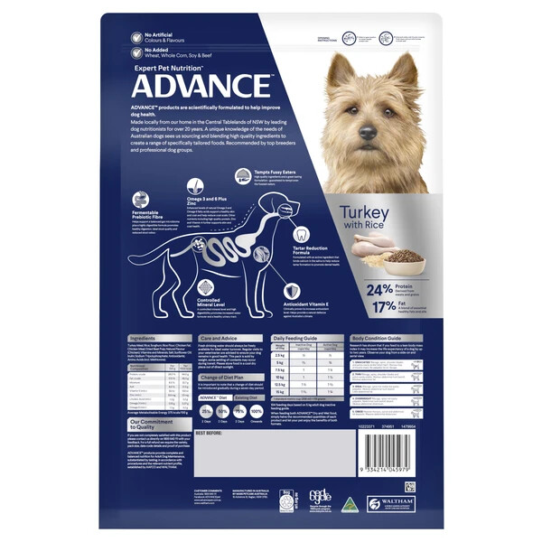 Advance Dog Small Breed 8Kg