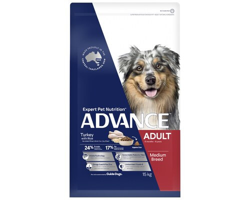 Advance Dog MB Turkey &amp; Rice 15kg