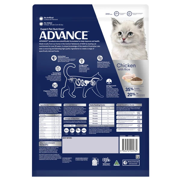 Advance Kitten Chicken 6.0kg