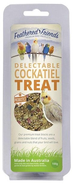 Cockatiel Treat Feathered Friend 100g
