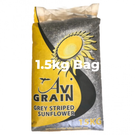 Grey Stripe Sunflower 1.5 kg Avigrain