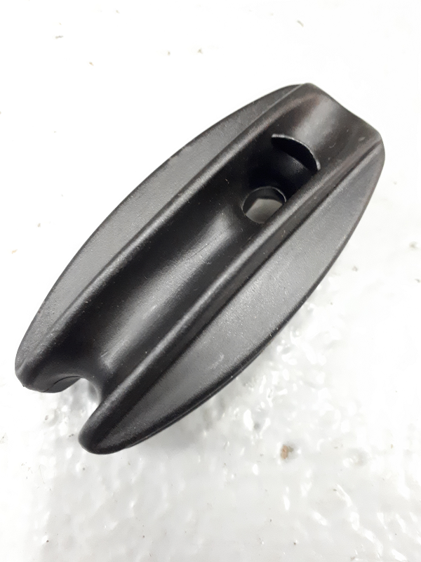 Insulator Bullnose Black No. 16