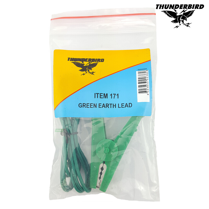 Lead - Green Fence Lead Ring End &amp; Clip