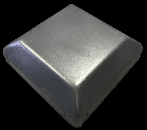 Post Cap Square 150mmx150mm Galvabond