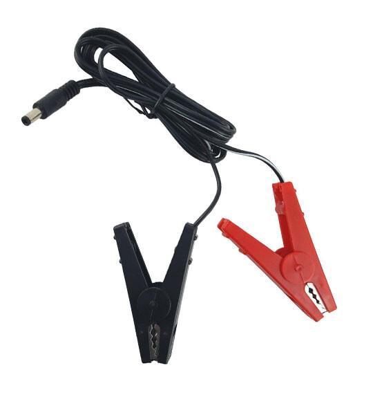 Battery Leads Electric Fence with 2.5mm plug (No. 173)