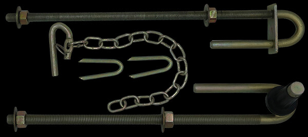 Field Hinge Set 400mm w/FGF-ST