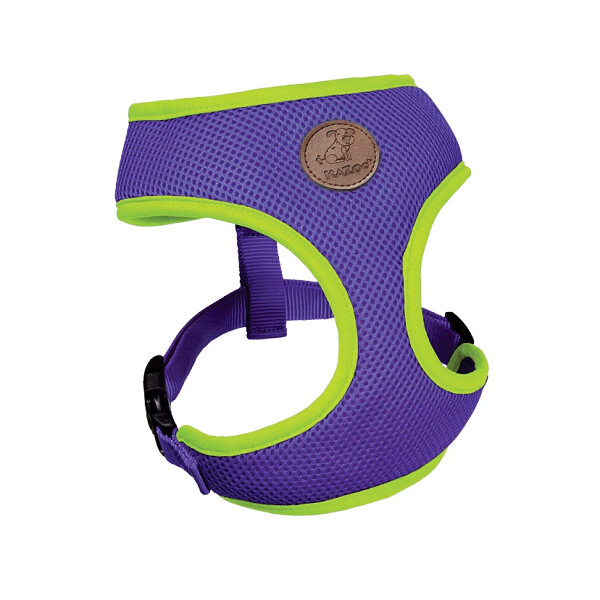 Kazoo Active Soft Harness XS Purple / Lime