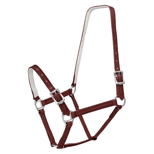 Horse Sense 3/4&#39; BUCKLE HALTER Full Brown