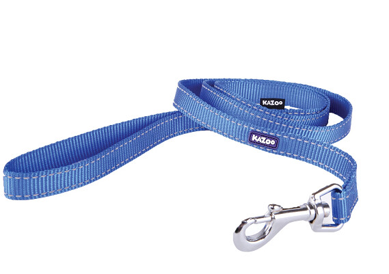 Kazoo Classic Lead 120cm x 15mm Blue
