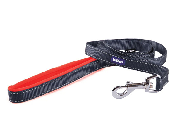 Kazoo Active Lead 120cm x 15mm Slate / Orange
