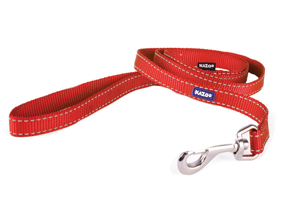 Kazoo Classic Lead 120cm x 15mm Red