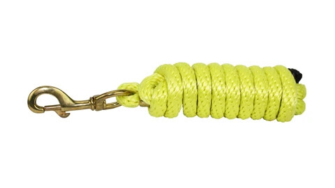 Lead Rope Poly 8&#39;/2.4m Hot Yellow