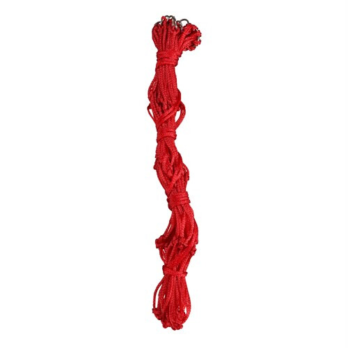 LIGHT PLASTIC HAYNET Large/45&#39; Red
