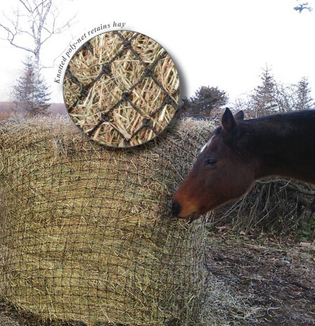 Haynet Slow Feeder Round Bale Poly Med 5 x 4