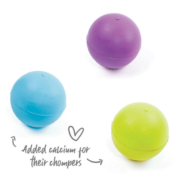 Kazoo Rubber Ball  M Green / Blue / Purple