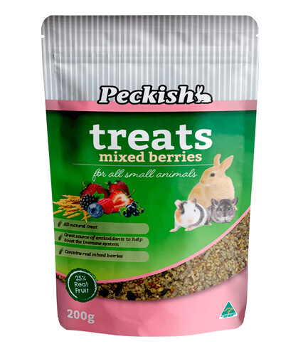 Peckish Mixed Berry Treats 200g