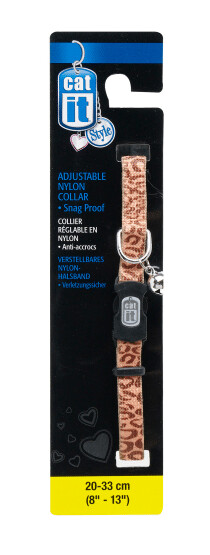 Catit Nylon Heat Print Cat Collar Animal