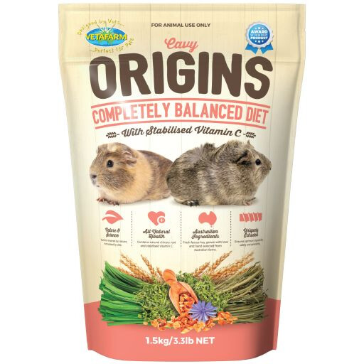 Vetafarm Cavy Origins 1.5Kg