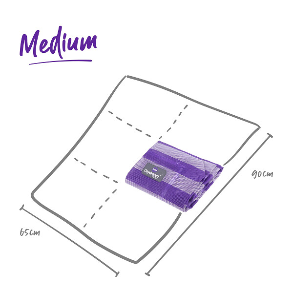 Kazoo Everyday Outdoor Bed Replacement Cover M 900 x 650mm Black / White