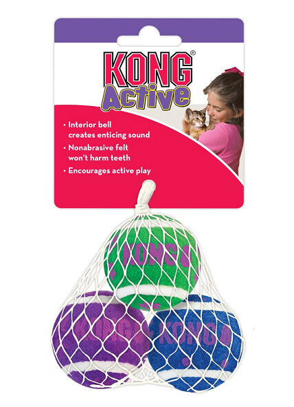 KONG Tennis Balls w Bells