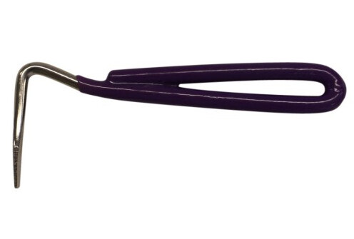 VINYL GRIP HOOF PICK Purple