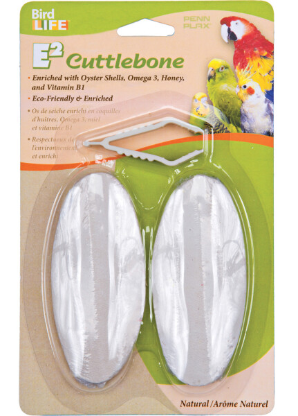 Cuttlebone W/Holder 2pack