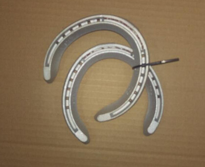 Horse Shoe Alum Plate 3degree Hind 4