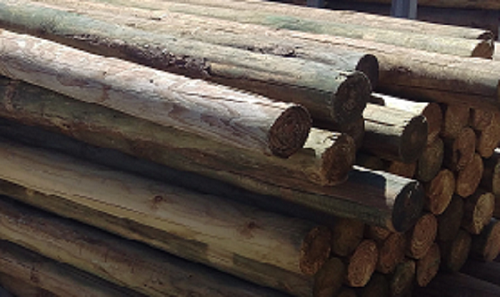 Log CCA Rural Round 3000 x 100mm