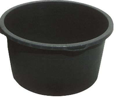 Tub Black Round 90L