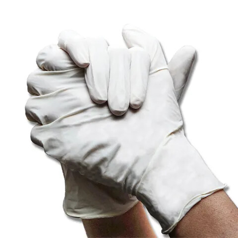 Milking Gloves Latex Med 100