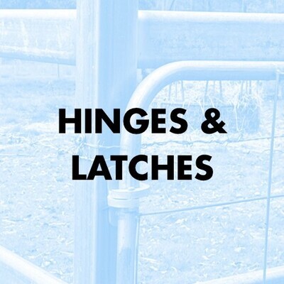 Hinges and Latches