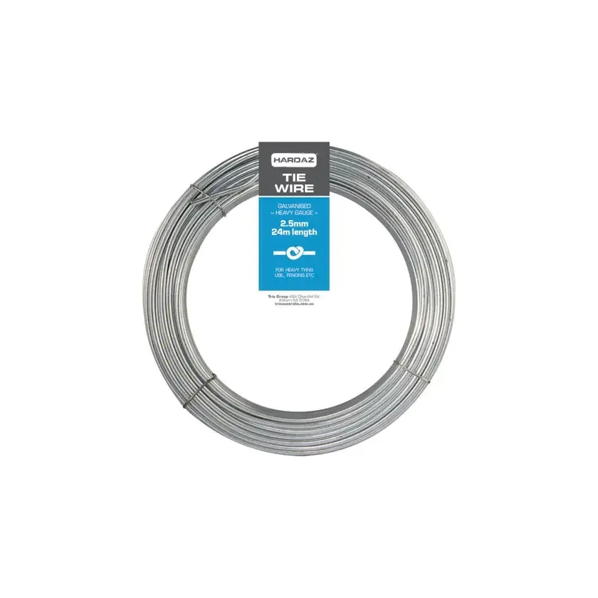 TIE WIRE GALV 2.50MM X 24M