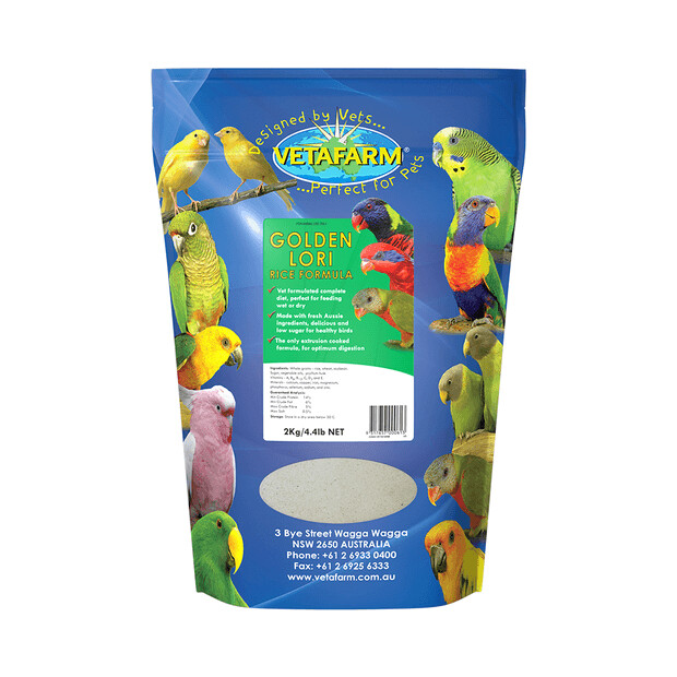 Vetafarm Golden Lori 2kg