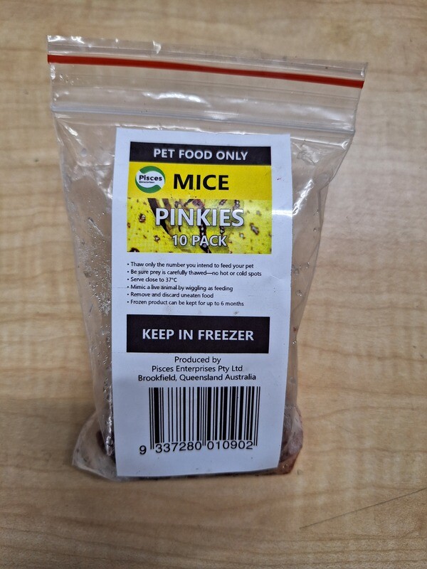 Mice Frozen Pinkies 10 pk