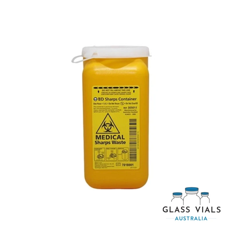 Sharps Container 500mL Screw Top