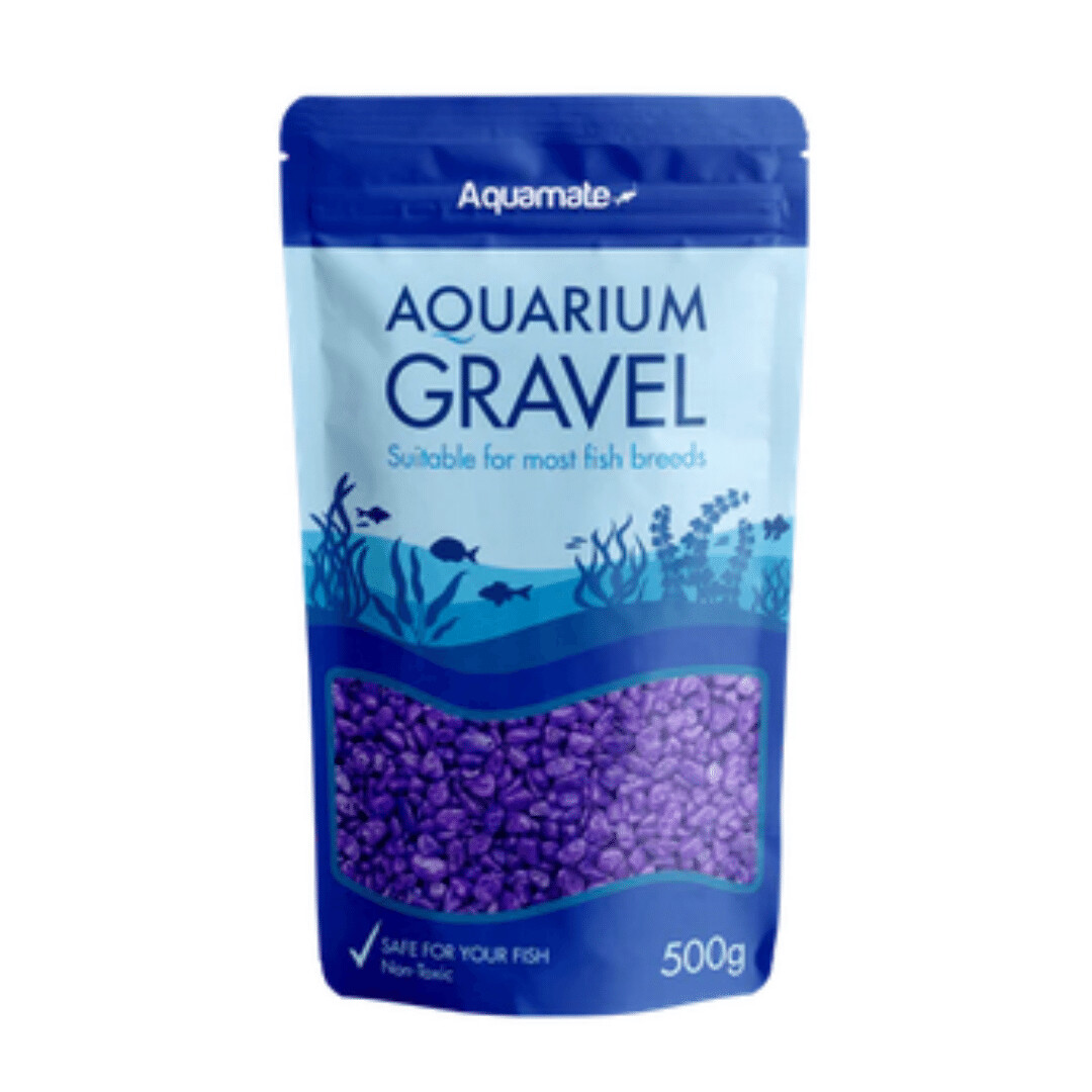 Aquamate Gravel Purple 500gm