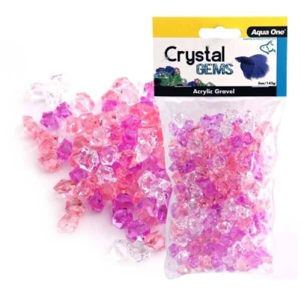 Betta Gravel Crystal Gems Acrylic Purple Passion 145g