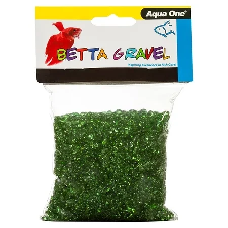 Betta Gravel Glass Green 350g
