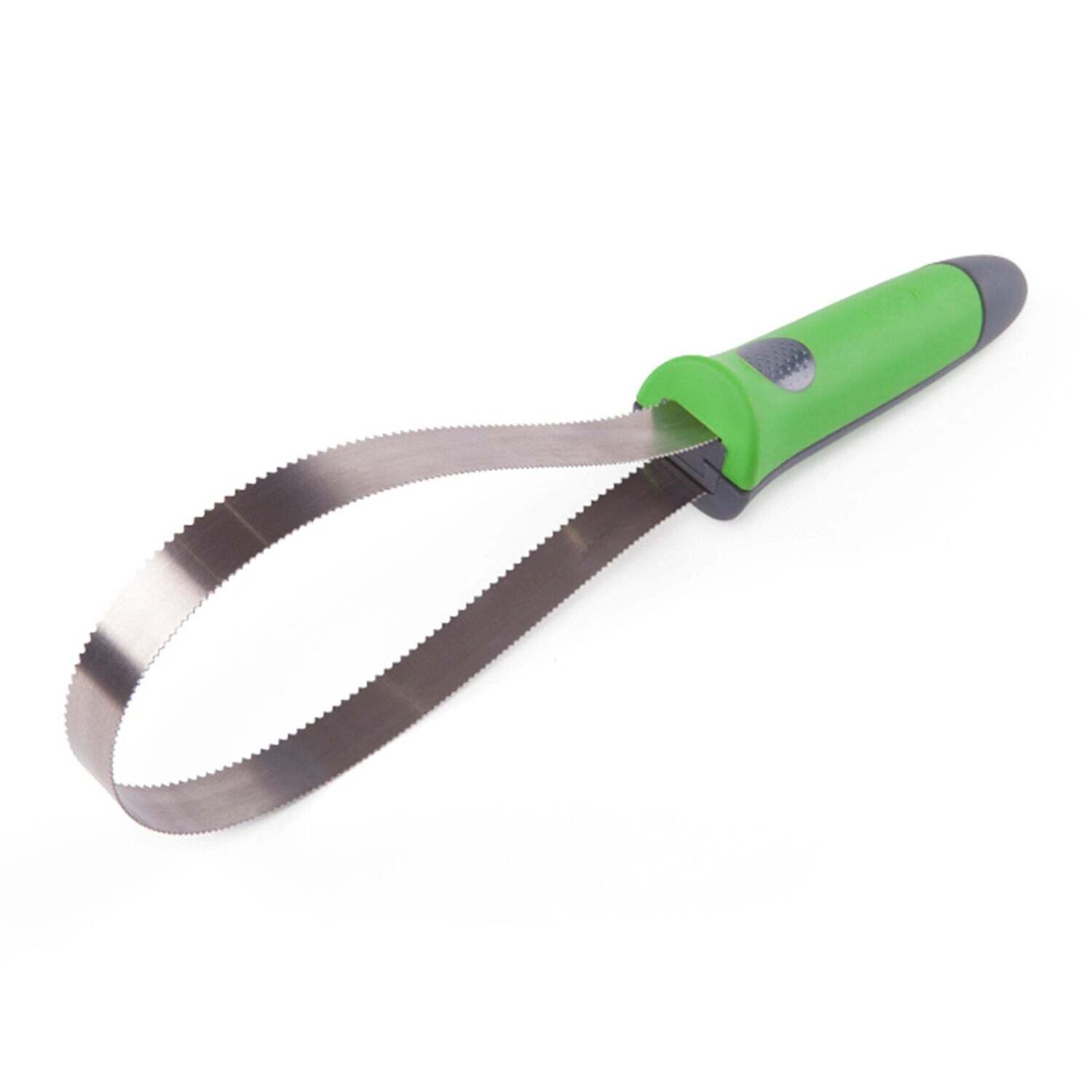 Kazoo Shedding Tool 290L x 90W x 40D mm Green / Grey