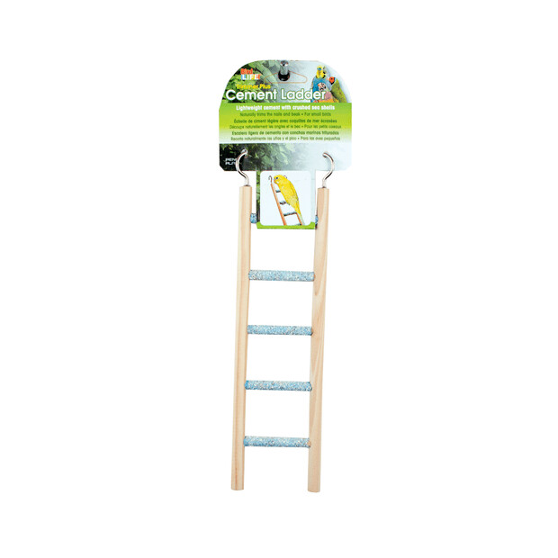 Cement Ladder w/ Wood Frame 7 Step
