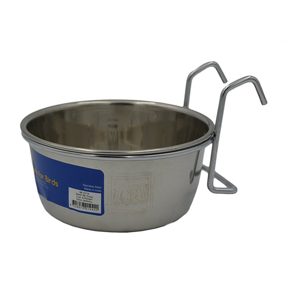 ZEEZ SS COOP CUP w/HOLDER 600mL