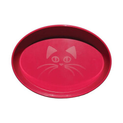 Scream OVAL CAT BOWL 300ml Loud Pink