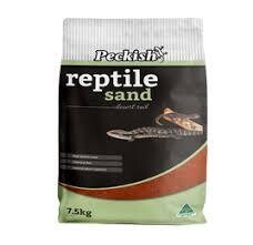 Peckish Reptile Sand 7.5kg Desert Red