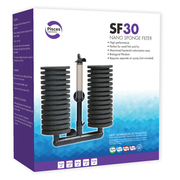 Replacement Nano Sponge Filter SF30