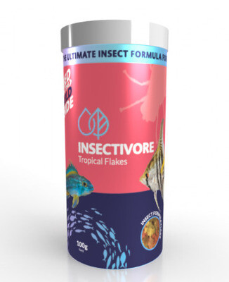 Insectivore Tropical Flake Food 100gm
