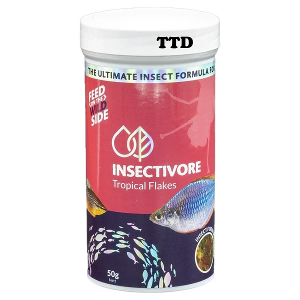 Insectivore Tropical Flake Food 50gm