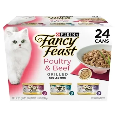 Fancy Feast Poultry Beef Grilled 3 x 8 Cans