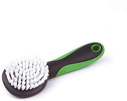 Kazoo Cat Brush Soft 188L x 63W x 46D mm Green / Grey