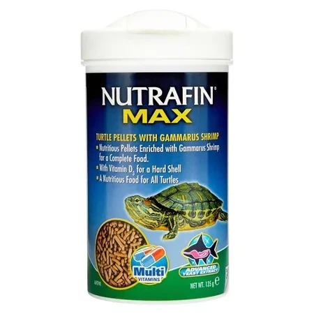 Nutrafin Max Turtle Pellets with Gammarus Shrimp 135gm