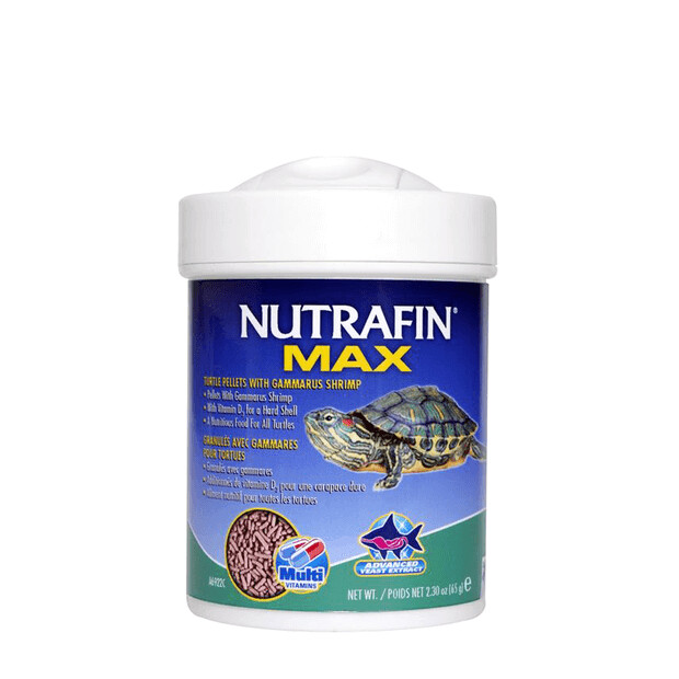 Nutrafin Max Turtle Pellets with Gammarus Shrimp 65gm